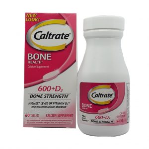 Caltrate Bone Health Calcium Supplement 60 tablets