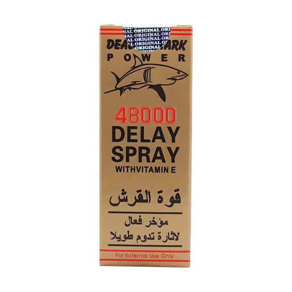 Deadly Shark Power 48000 Delay Spray with Vitamin E 40ML