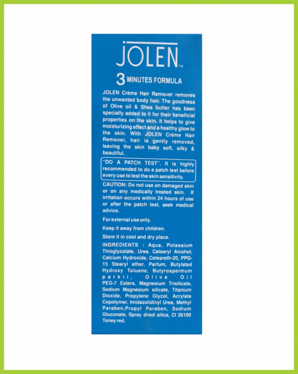 Jolen Hair Remover Cream For ALL TYPES OF Skin (INDIA) Original