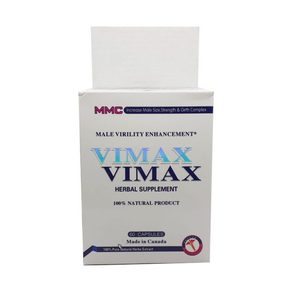Vimax Herbal Male Enhancement Supplement 60 Capsules