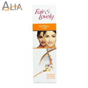 Fair & lovely herbal care glowing fairness solution (25g)
