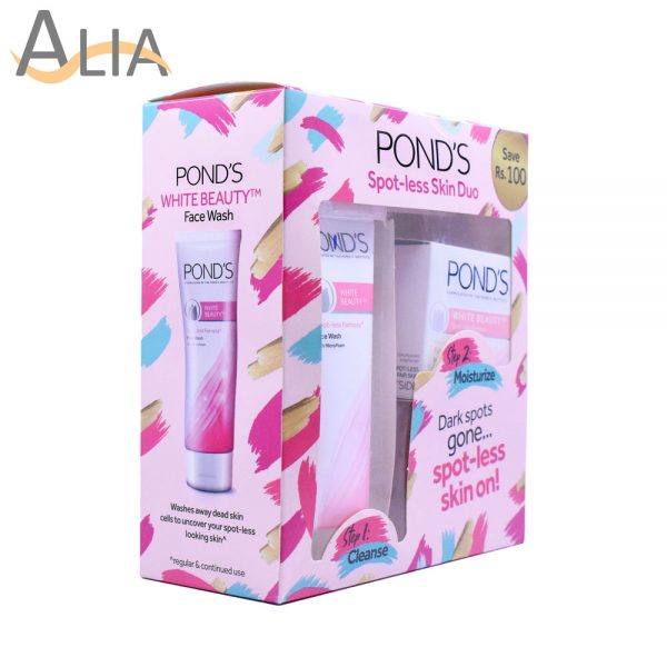 Pond's spot less skin duo face wash + beauty cream 1