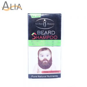Aichun beauty deep cleansing beard shampoo with pure natural nutrients