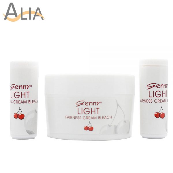 Genny light fairness cream bleach 8 uses 1