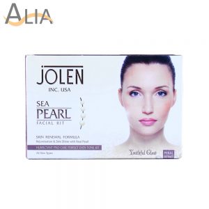 Jolen sea pearl facial kit skin renewal formula (all skin types)
