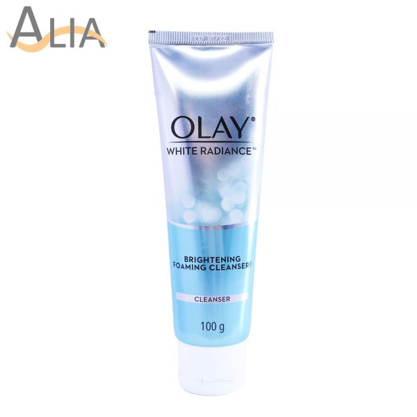 Olay white radiance brightening foaming cleanser (100g)