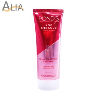 Ponds age miracle youthful glow facial treatment cleanser (100g)
