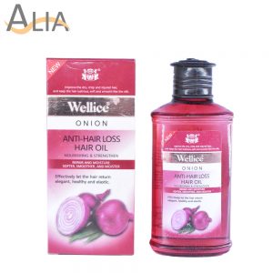Wellice anti hair loss onion hair oil (150 ml)