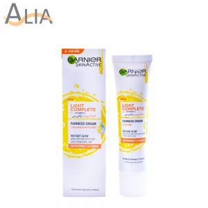 Garnier skinactive light complete vitamin c fairness cream with sun damage protection (25ml)