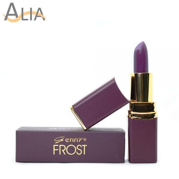 Genny frost lipstick shade no.28 (dark purple)