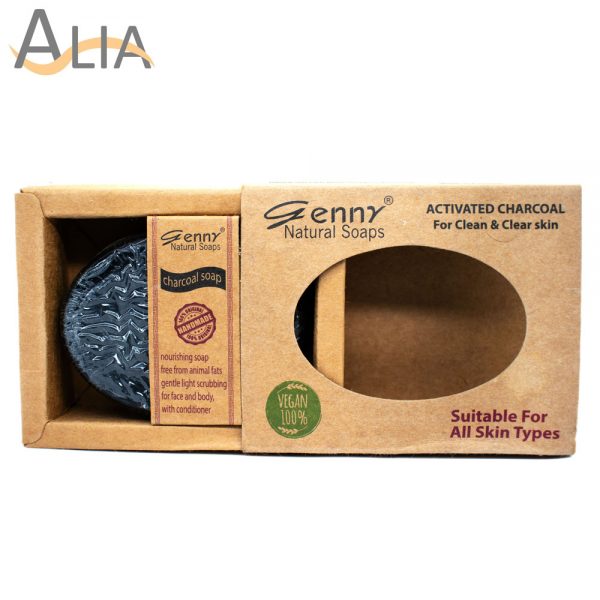 Genny natural activated charcoal for clean & clear skin