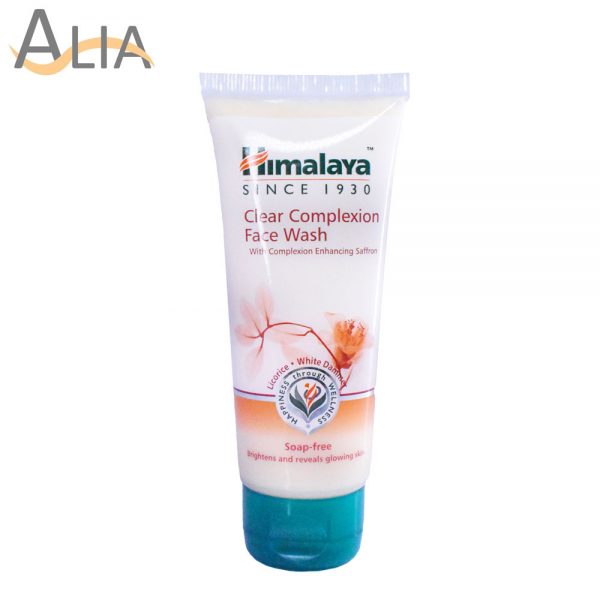 Himalaya clear complexion face wash with complexion enhancing saffron (50ml)