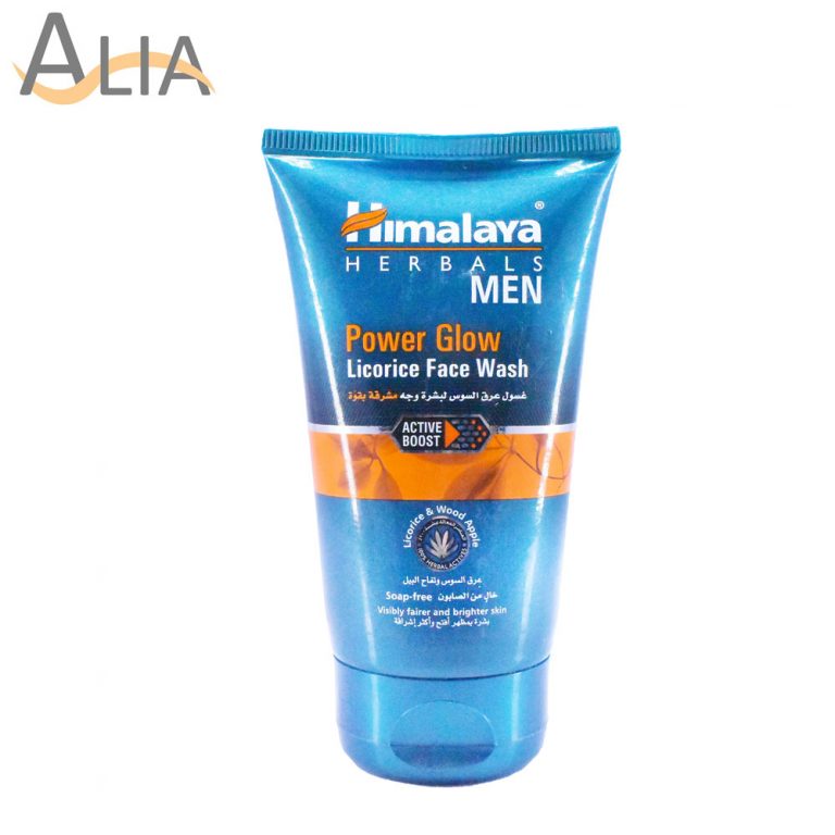 Himalaya Herbals Power Glow Licorice Face Wash For Men (100ml)