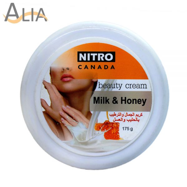 Nitro canada beauty cream milk & honey 175g