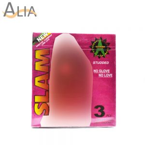 Slam studded condoms 3 pieces