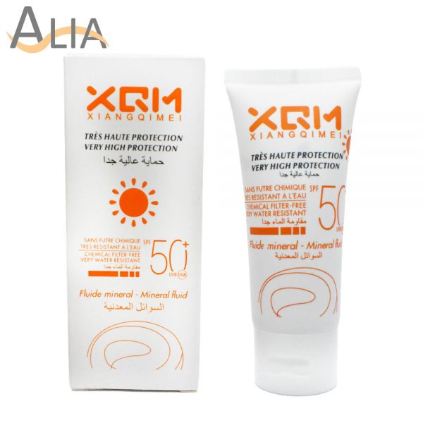 Xqm xiangqimei sunblock high protection chemical filter free spf 50+