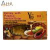 Yc honey with papaya herbal soap
