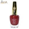 Genny nail polish (316) red glitter color