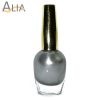 Genny nail polish (321) pure silver color.