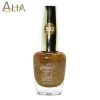 Genny nail polish (502) gold glitter color