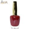 Genny nail polish max effects (315) dark red color.