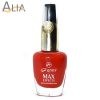 Genny nail polish max effects (342) orangish red color