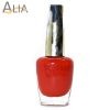 Genny nail polish max effects (342) orangish red color.