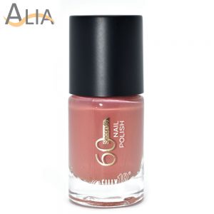 Silly18 60 seconds nail polish 16 pinkish nude color