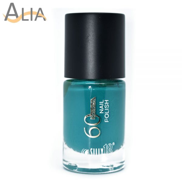Silly18 60 seconds nail polish 17 dark turquoise color