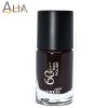Silly18 60 seconds nail polish 37 dark bright brown color
