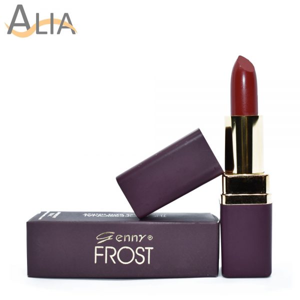 Genny frost lipstick shade 335 medium maroon