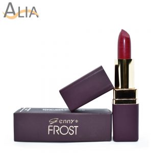 Genny frost lipstick shade 363 shimmery dark pink