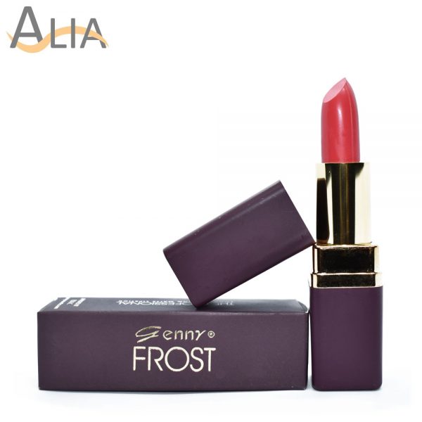Genny frost lipstick shade 98 dark peach pink