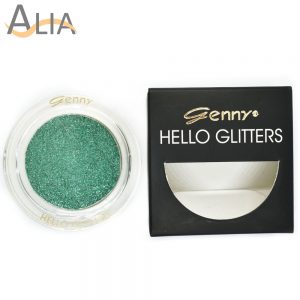 Genny hello glitters eye shadow shade 04 green
