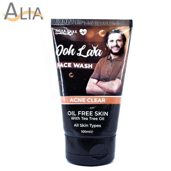 Ooh lala face wash acne clear oil free skin 100ml
