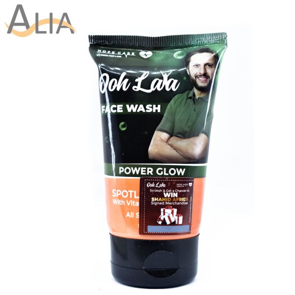 Ooh lala face wash power glow spotless shine with vitamin c extracts 100ml